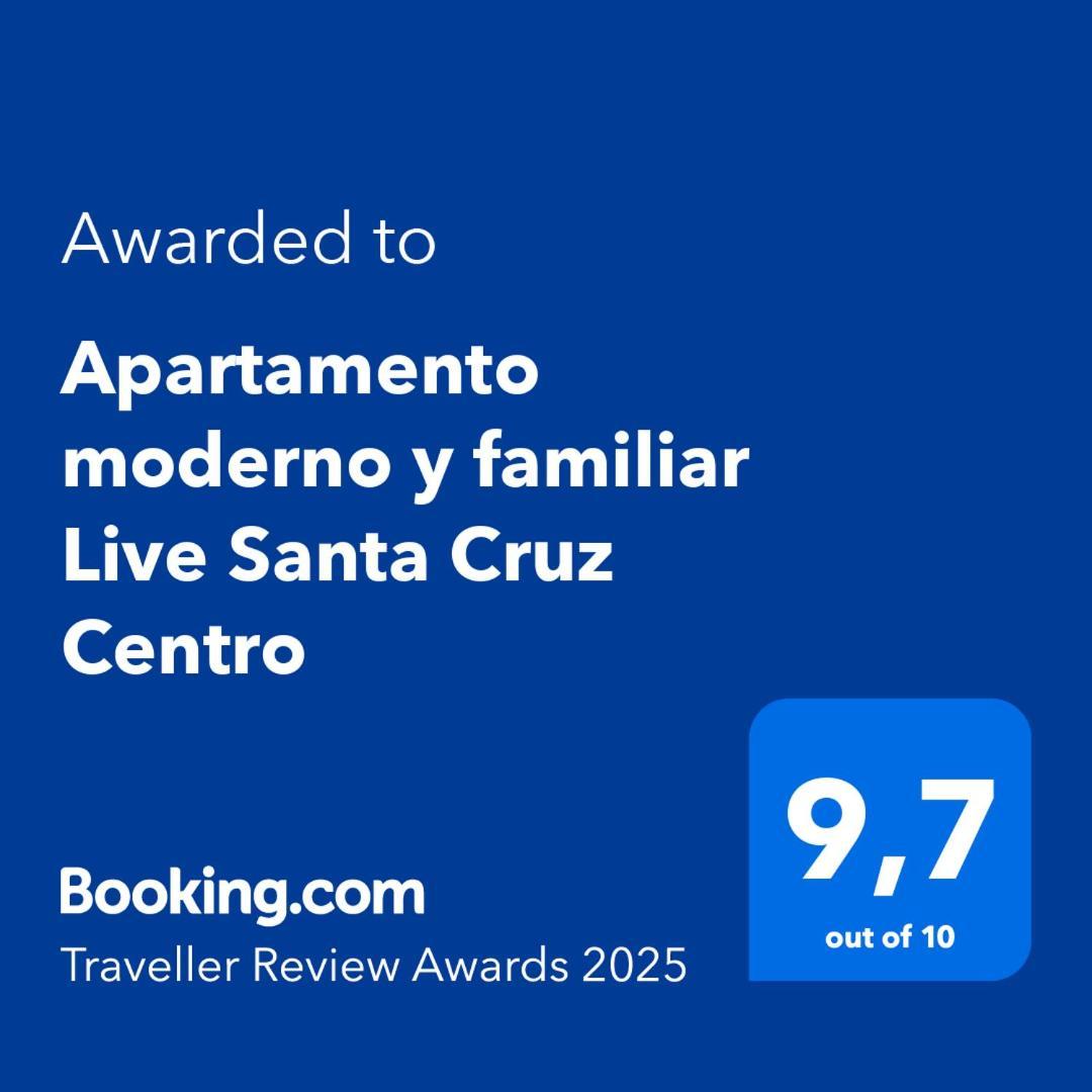 Apartamento Moderno Y Familiar Live Santa Cruz Centro Bagian luar foto